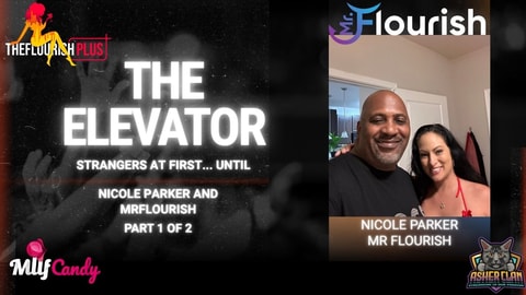 Milfcandy Skit The Elevator: Nicole Parker and MrFlourish